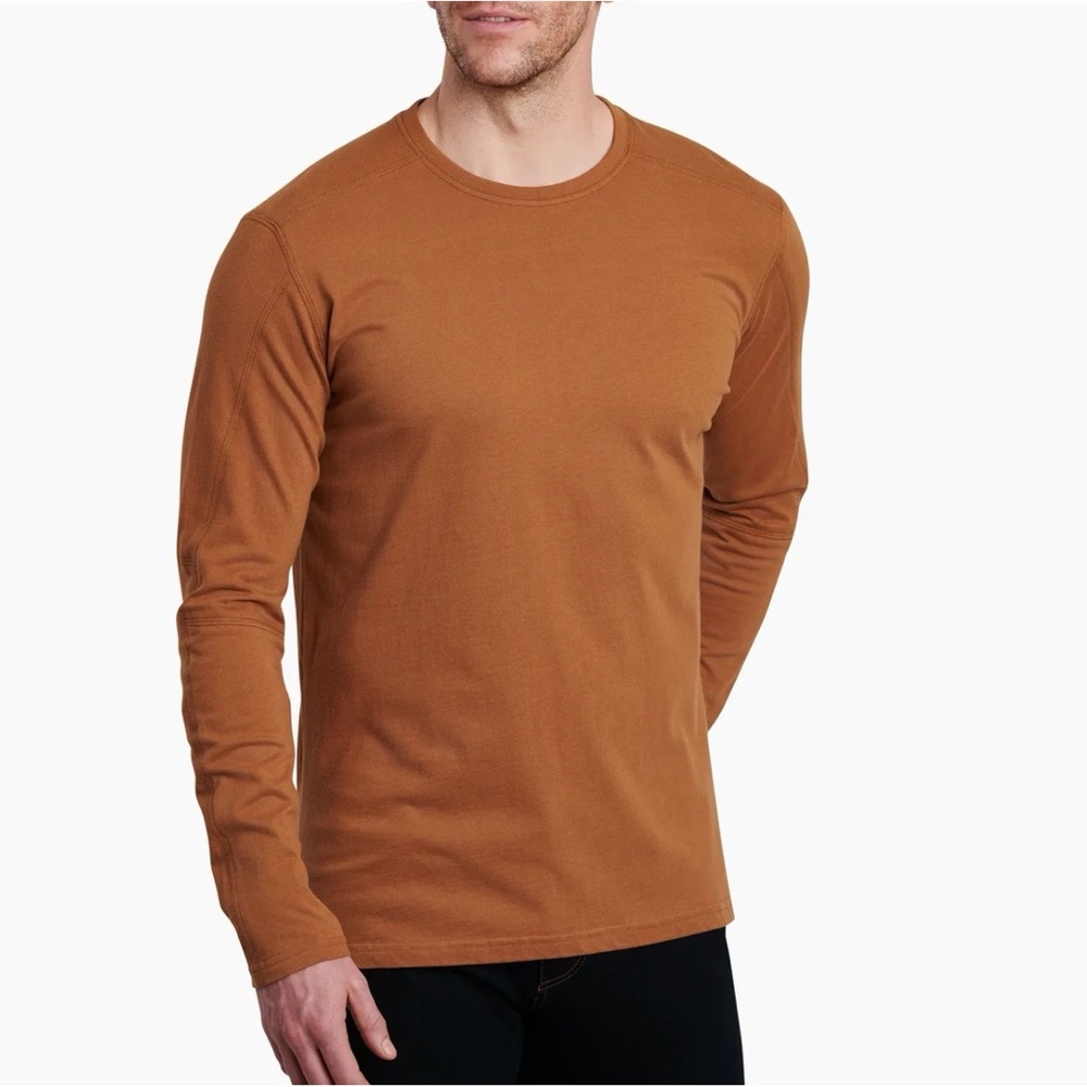 KUHL Men’s Long Sleeve in Burnt Umber
